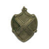 St. Albans City Police White Metal Collar Badge