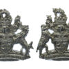 Pair of Devon & Exeter Joint Constabulary Collar Badges