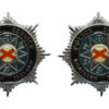 Pair of Police Service Northern Ireland Collar Badges