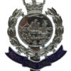 Royal Hong Kong Police Enamelled Cap Badge - Queen's Crown