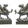 Pair of Glamorgan Constabulary Collar Badges