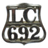 Lanarkshire Constabulary Epaulette/Collar Badge