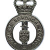 Burnley Borough Police Cap Badge - Queen's Crown