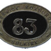 Berwick, Roxburgh and Selkirk Police Epaulette Badge