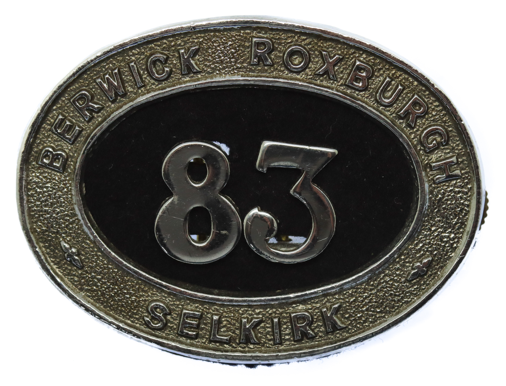 Berwick, Roxburgh and Selkirk Police Epaulette Badge