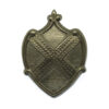 St Albans City Police White Metal Collar Badge