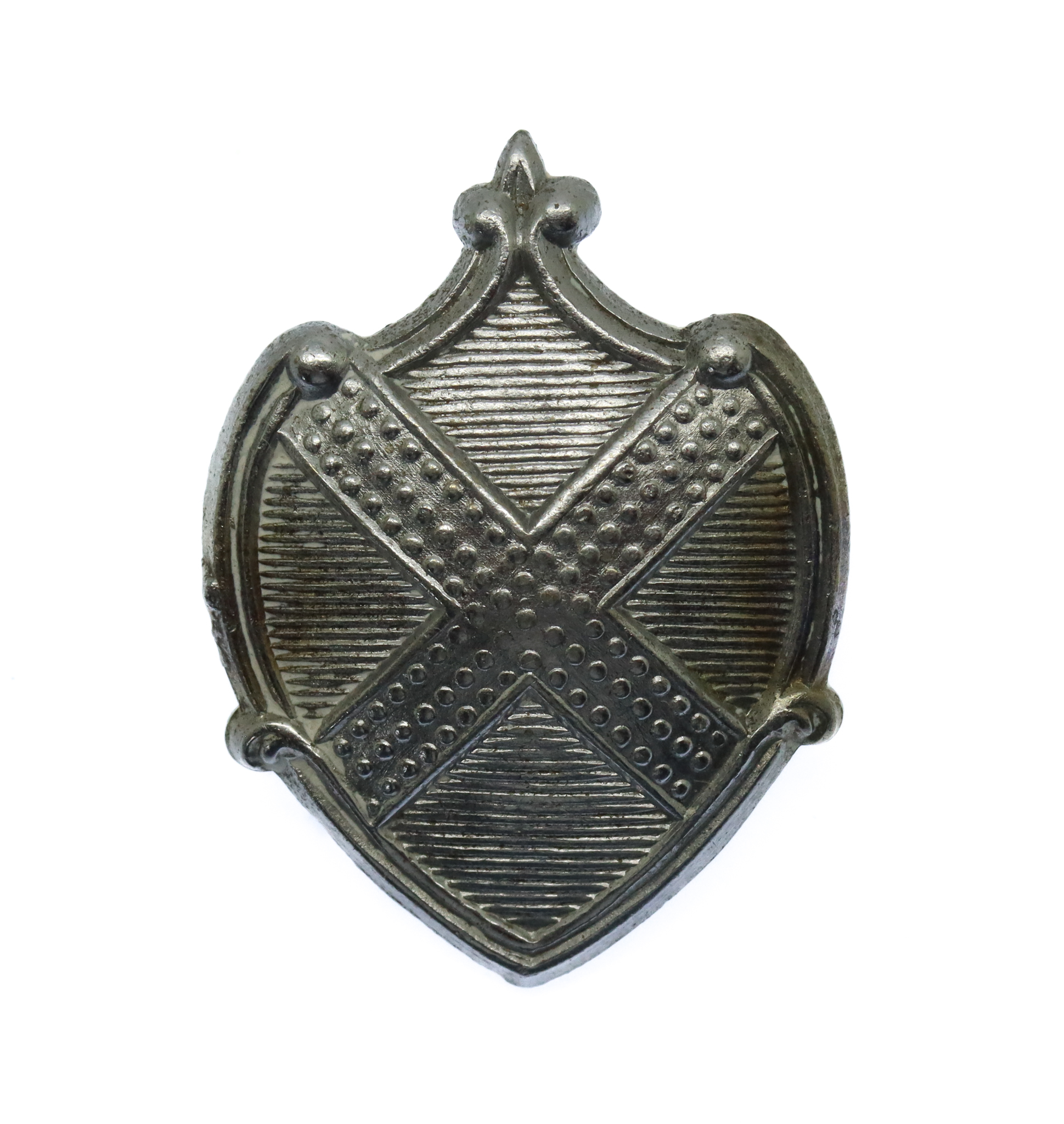 St Albans City Police Chrome Collar Badge