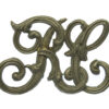 Renfrewshire Constabulary White Metal Collar/Epaulette Badge