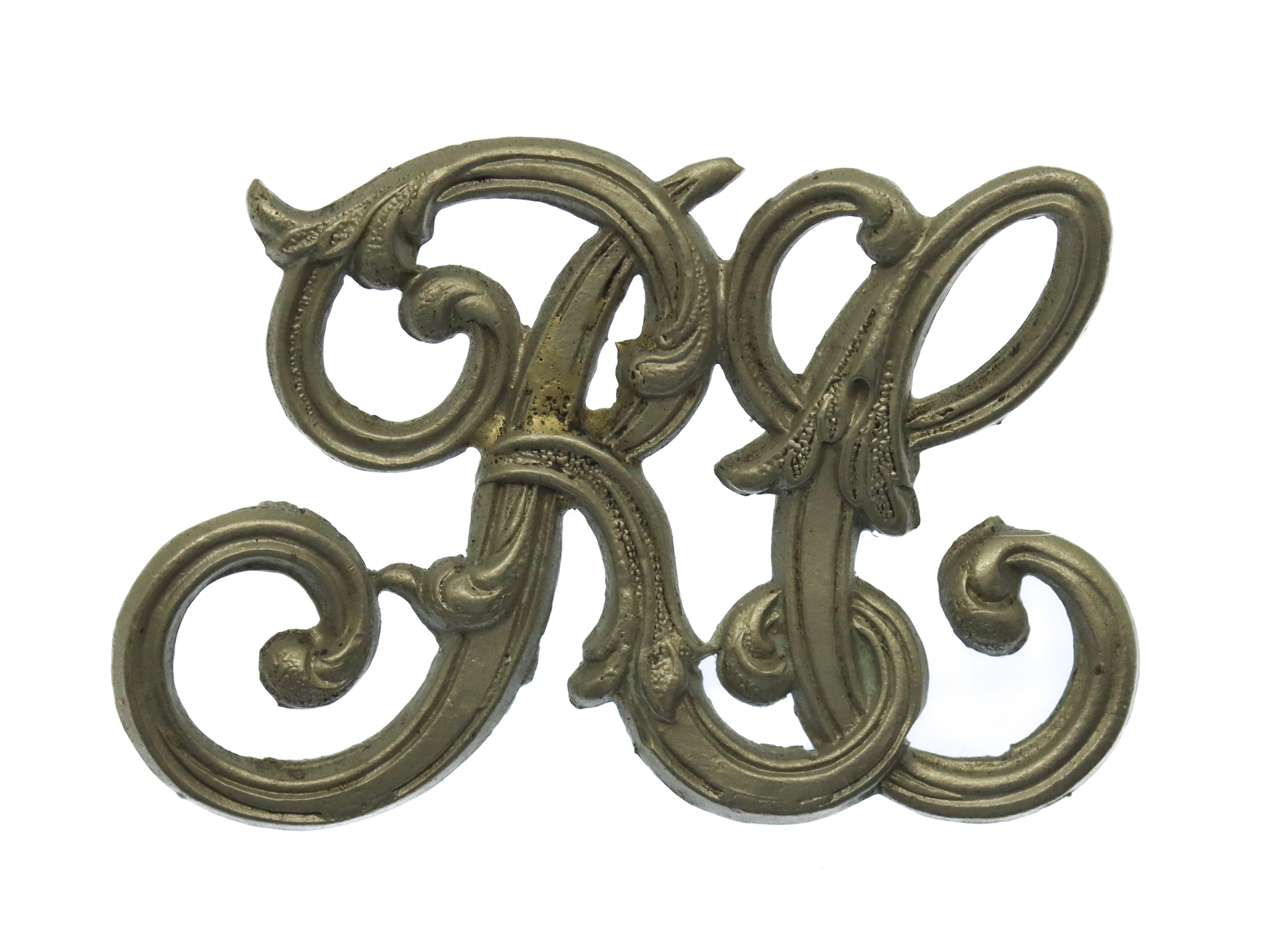 Renfrewshire Constabulary White Metal Collar/Epaulette Badge
