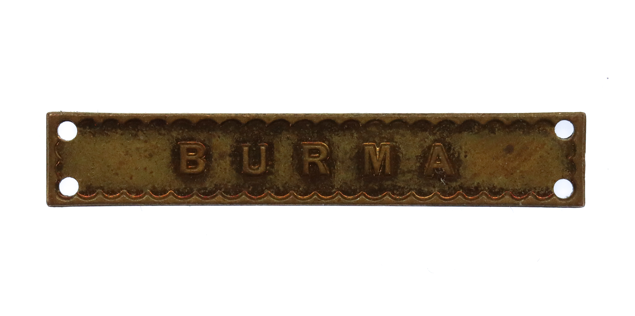 WW2 Burma Medal Clasp for Pacific Star