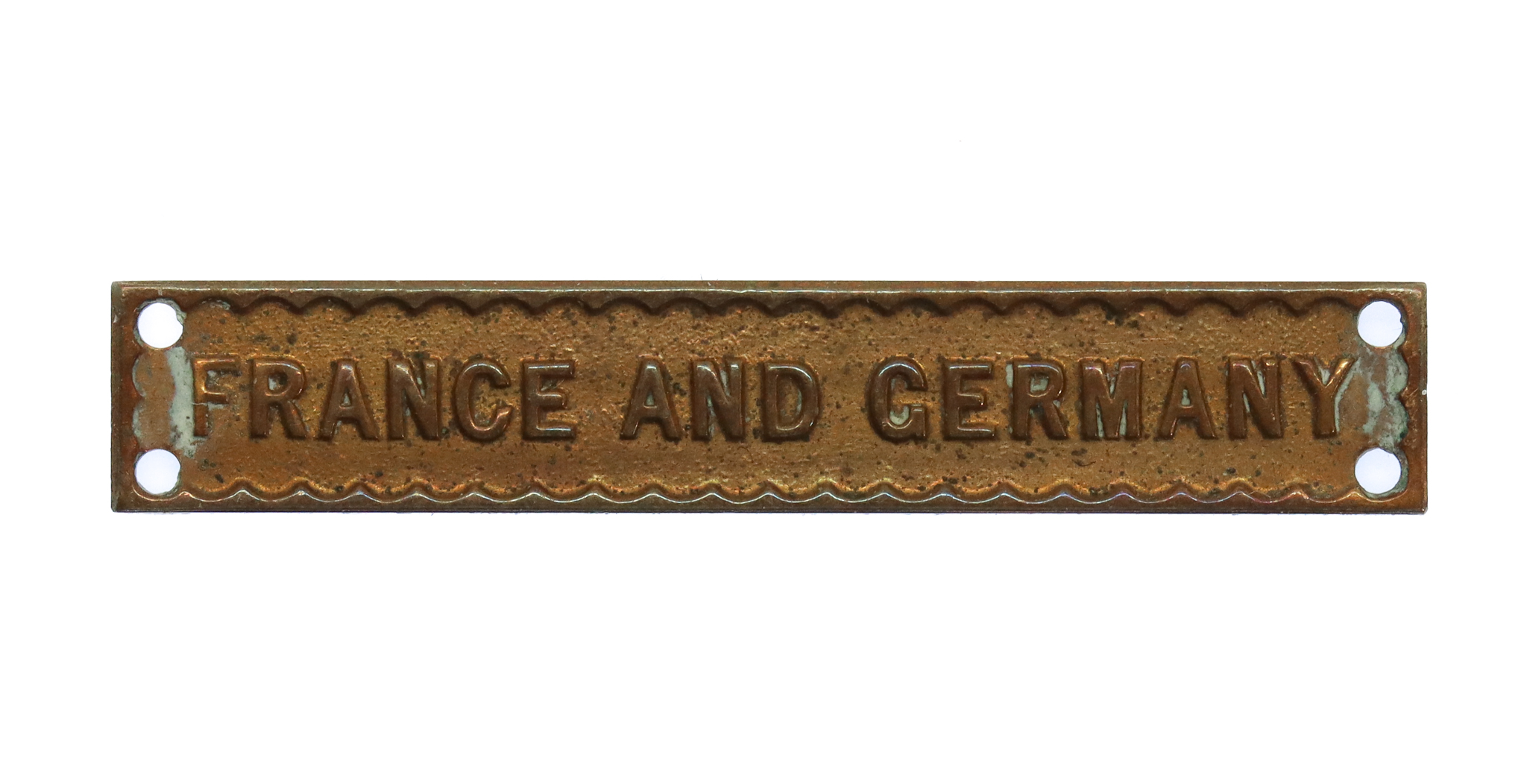 WW2 France and Germany Medal Clasp