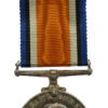 WW1 British War Medal - Pte. H. Smith, West Riding Regiment - Wounded