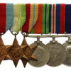 WW2 and Royal Navy Long Service & Good Conduct Medal Group of Six - ERA.2. W.H. Gibbons, Royal Navy