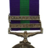 General Service Medal (2 Clasps - Cyprus, Near East) - Sigmn. A.B. Myers, Royal Signals