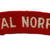 Royal Norfolk Regiment (ROYAL NORFOLK) Cloth Shoulder Title