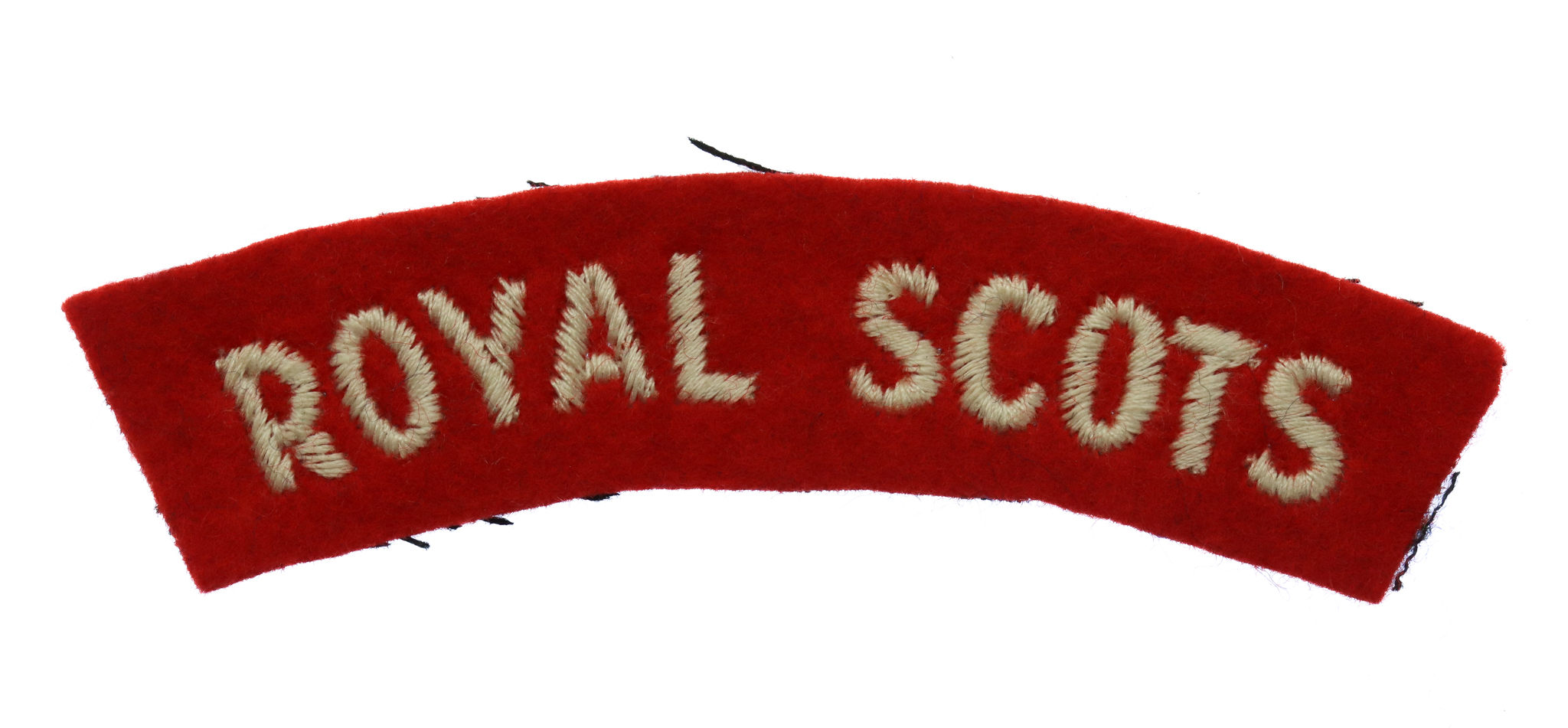 Royal Scots (ROYAL SCOTS) Cloth Shoulder Title