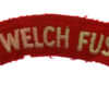 Royal Welch Fusiliers (ROYAL WELCH FUSILIERS) Cloth Shoulder Title