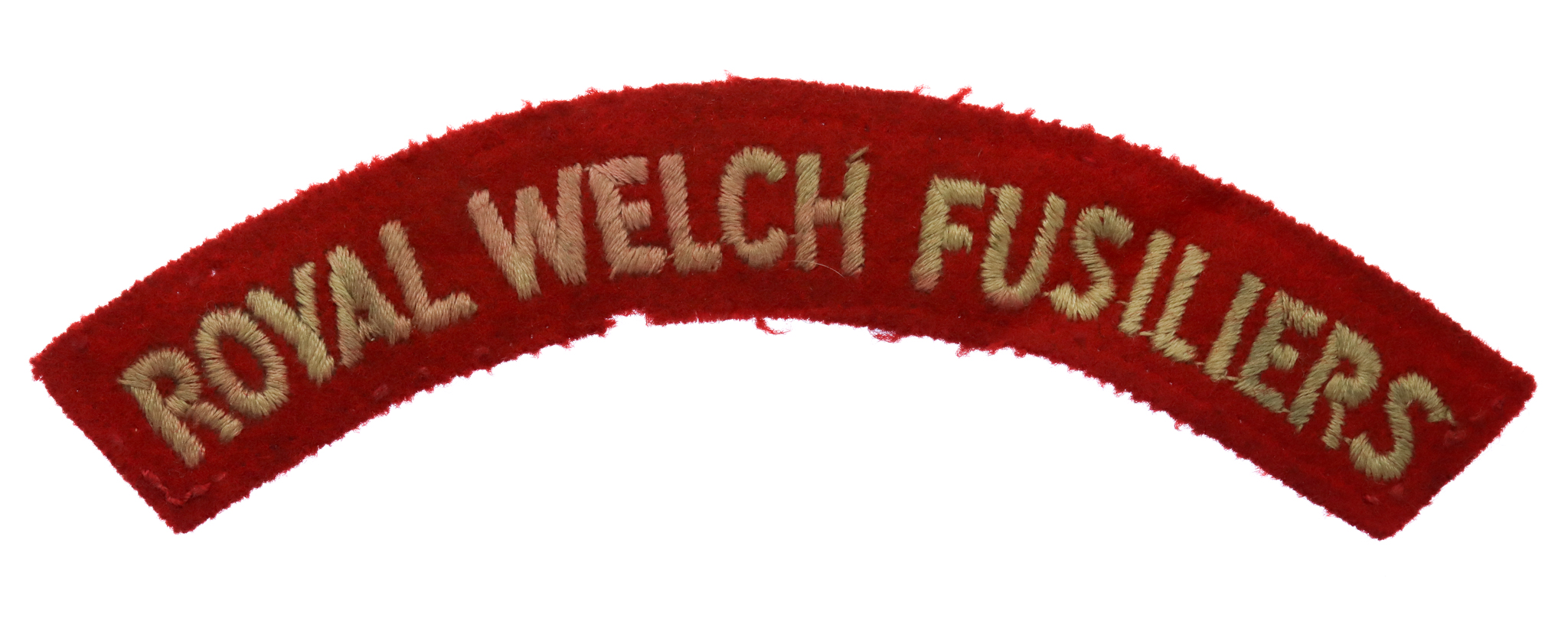 Royal Welch Fusiliers (ROYAL WELCH FUSILIERS) Cloth Shoulder Title