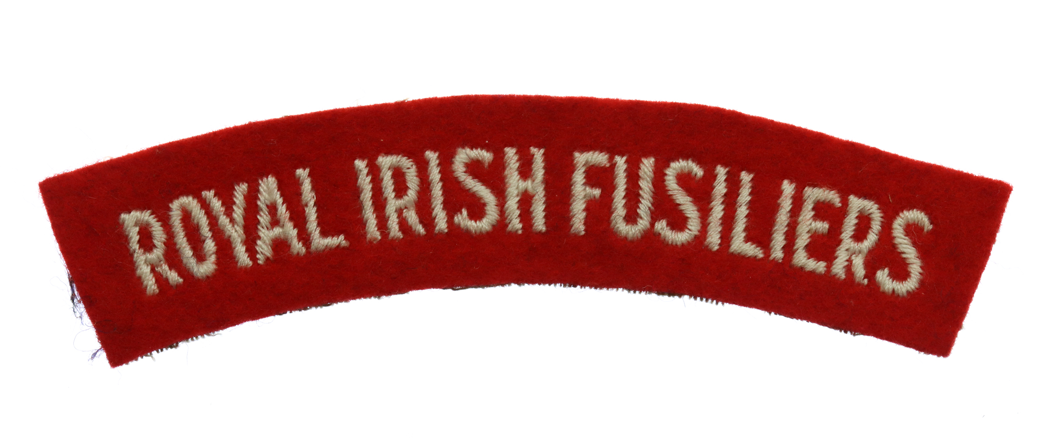 Royal Irish Fusiliers (ROYAL IRISH FUSILIERS) Cloth Shoulder Title