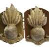 Pair of Royal Artillery Anodised (Staybrite) Collar Badges