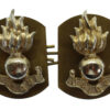 Pair of Royal Engineers Anodised (Staybrite) Collar Badges