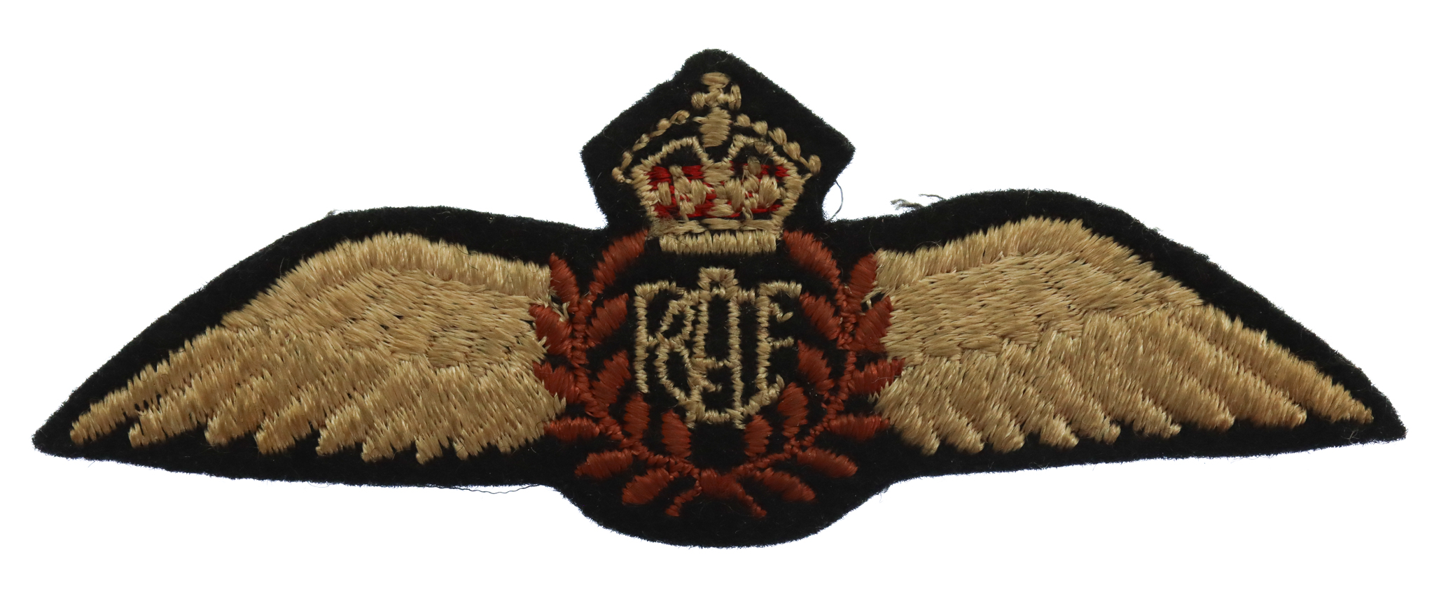 Royal Canadian Airforce (R.C.A.F.) Pilots Wings - King's Crown
