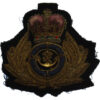 Royal Fleet Auxiliary (R.F.A.) Officer's Bullion Cap Badge - Queen's Crown