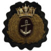Merchant Navy Officer's Bullion Cap Badge