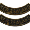 Pair of WW2 New Zealand Nationality  Shoulder Titles