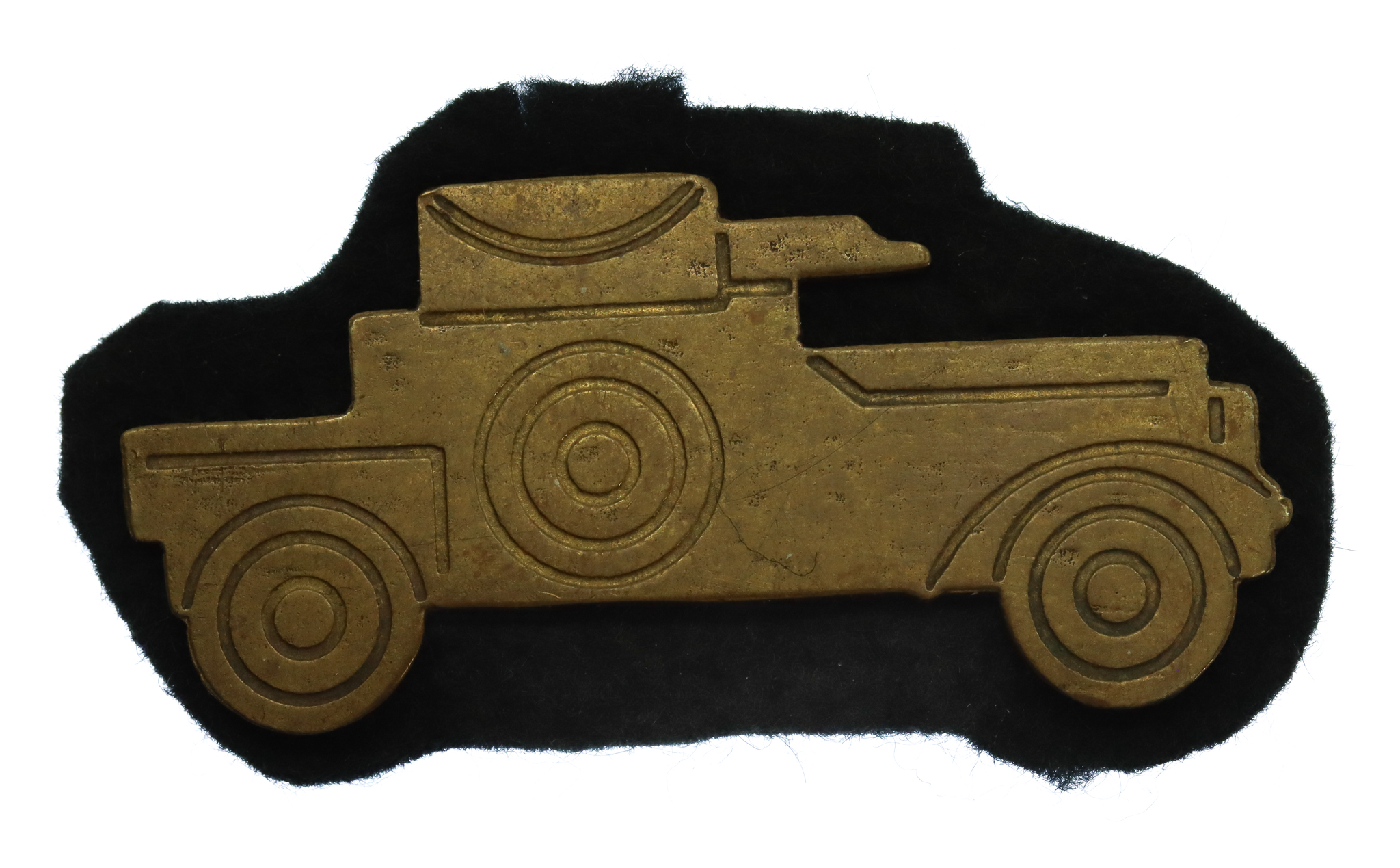 12th Lancers Armoured Car Sleeve Badge