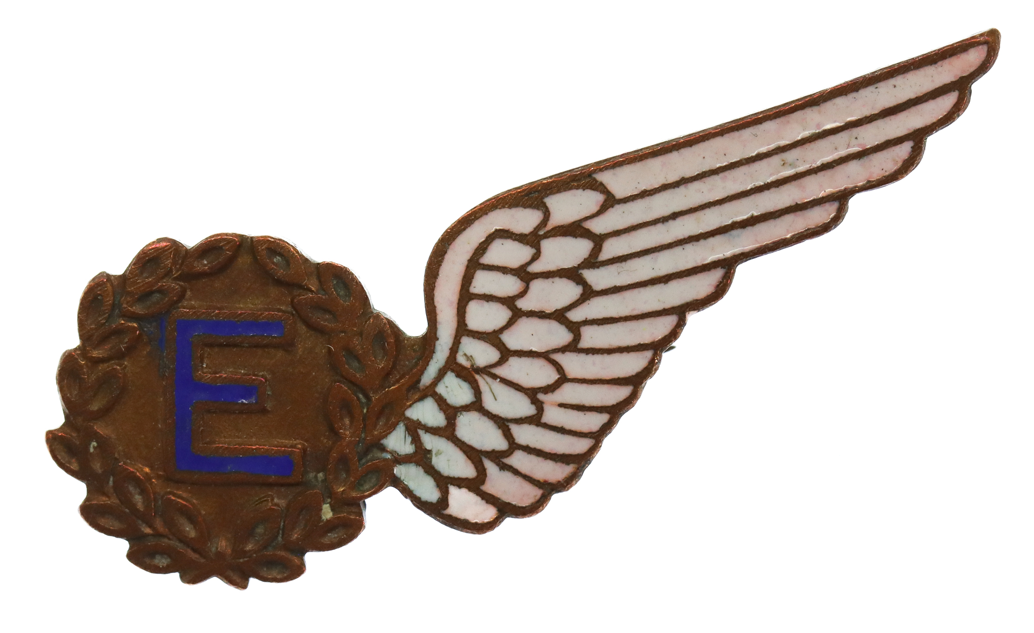 Royal Air Force (R.A.F.) Flight Engineer Brevet Wing Sweetheart Brooch