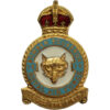 12 Bomber Squadron Royal Air Force (R.A.F.) Enamelled Lapel Badge - King's Crown