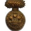 Royal Welsh Fusiliers WW1 All Brass Economy Cap Badge
