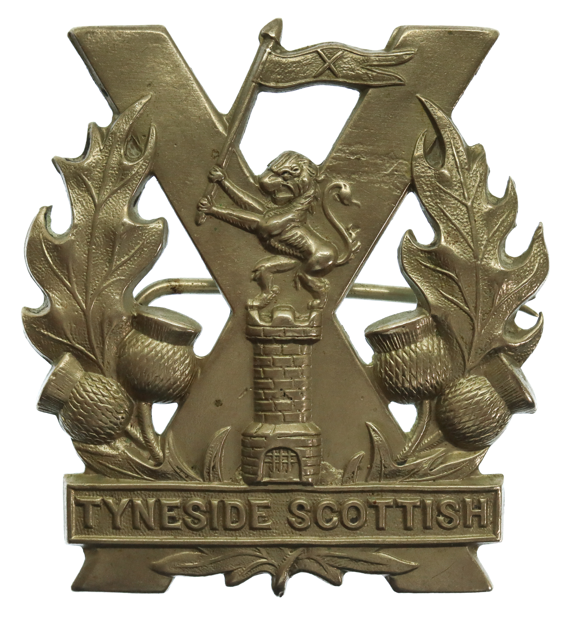 Tyneside Scottish Cap Badge (2nd Pattern)