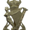Royal Ulster Rifles (R.U.R.) Cap Badge - King's Crown