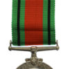 WW2 Defence Medal, Canadian Issue, in Silver
