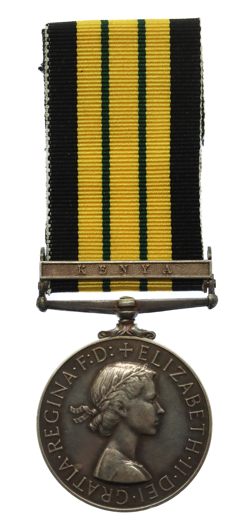Africa General Service Medal (Clasp - Kenya) - T.P.R. Macharia. Chege.