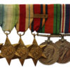 WW2 and Royal Navy Long Service & Good Conduct Medal Group of Seven - Mech.1. W.A. King, Royal Navy