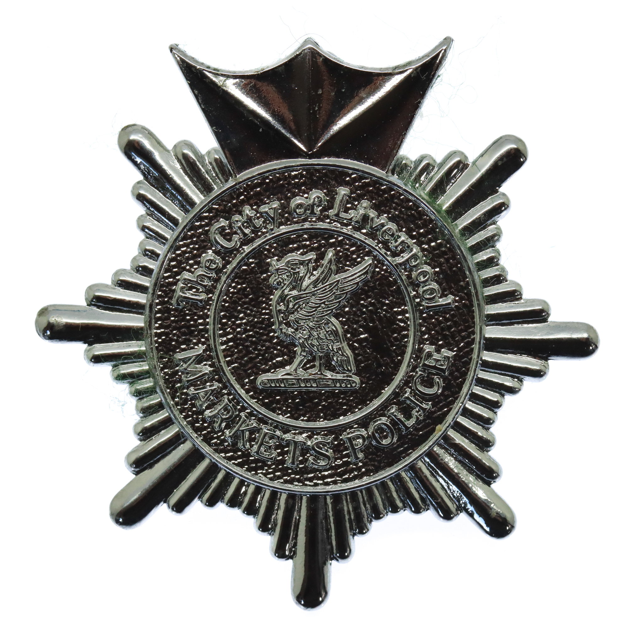 City of Liverpool Markets Police Cap Badge