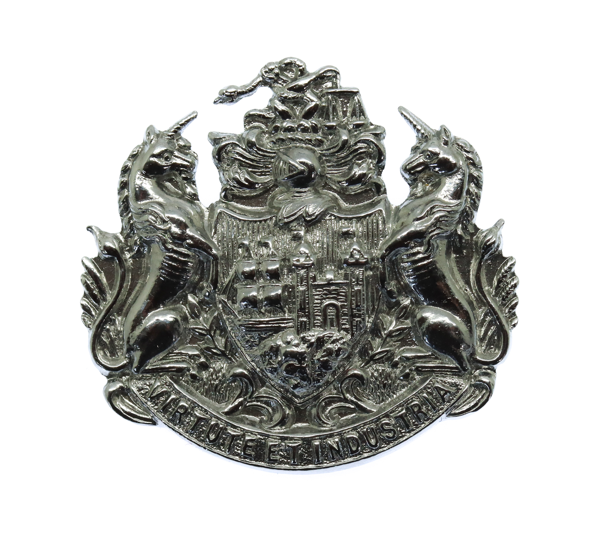 Port of Bristol Police Coat of Arms Cap Badge