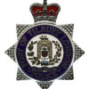 Port of Tilbury London Police Enamelled Cap Badge - Queen's Crown