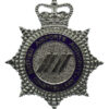 British Airways Authority Constabulary Senior Officer's Enamelled Cap Badge - Queen's Crown