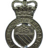 City of Manchester Airport Police Cap Badge - Queen's Crown