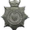 City of Manchester Airport Police Helmet Plate - Queen's Crown