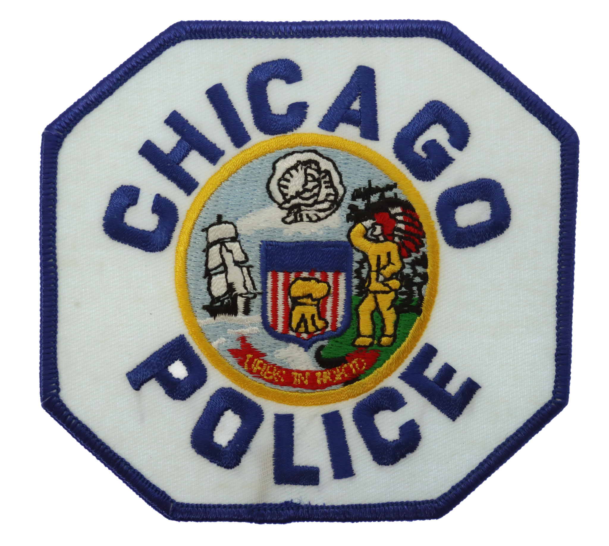 United States Chicago Police Cloth Patch Badge