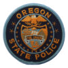 United States Oregon State Police Cloth Patch Badge