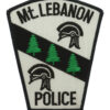 United States Mt. Lebanon Police Cloth Patch Badge