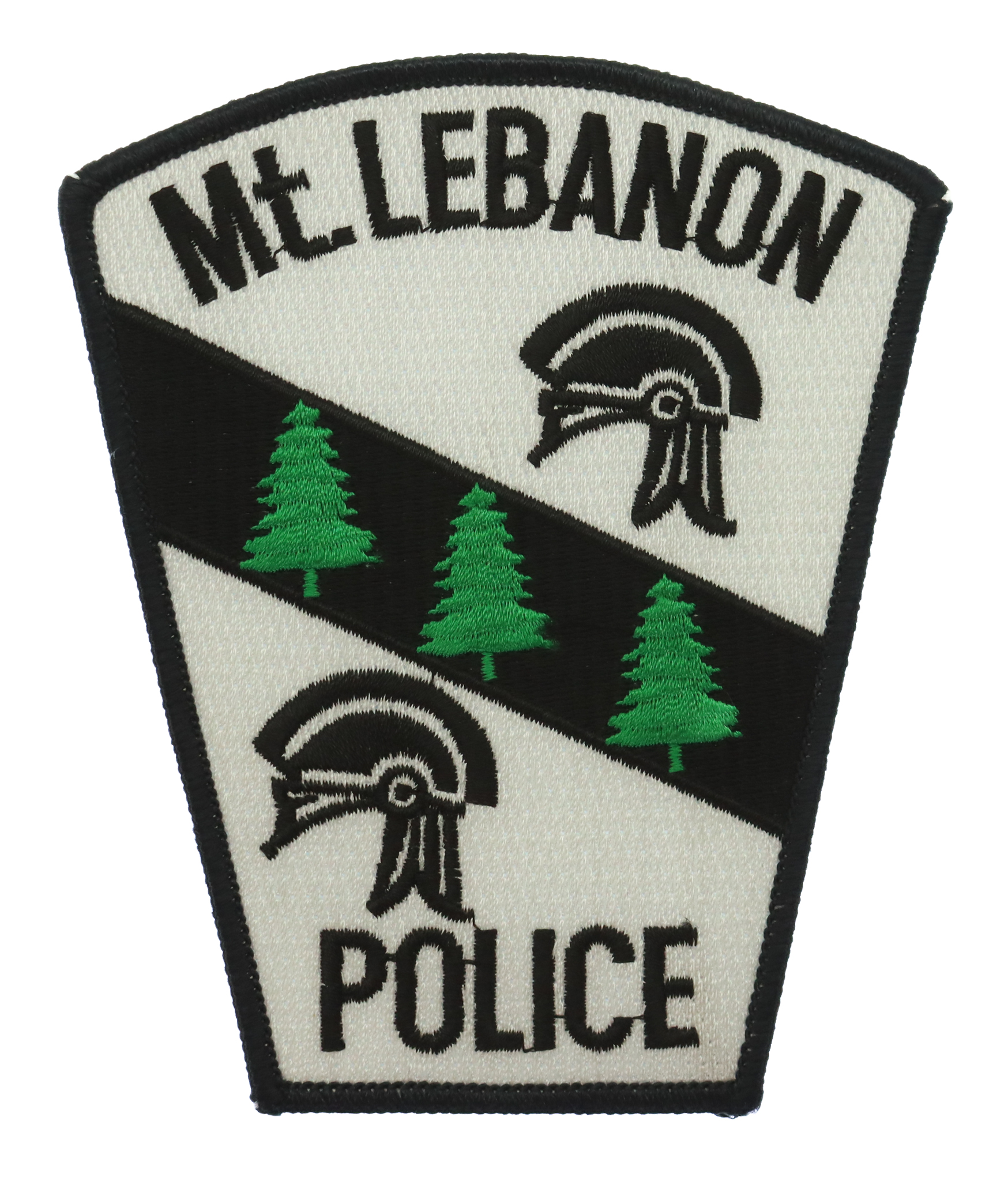 United States Mt. Lebanon Police Cloth Patch Badge