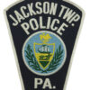 United States Jackson TWP Police PA. Cloth Patch Badge