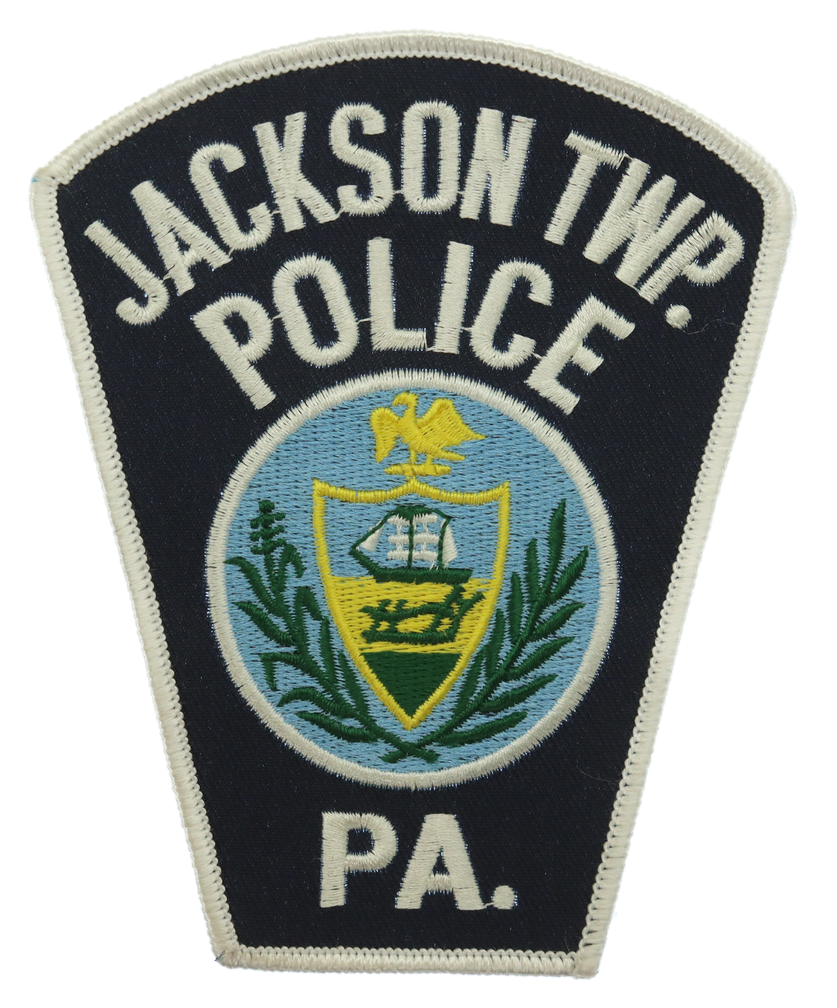 United States Jackson TWP Police PA. Cloth Patch Badge